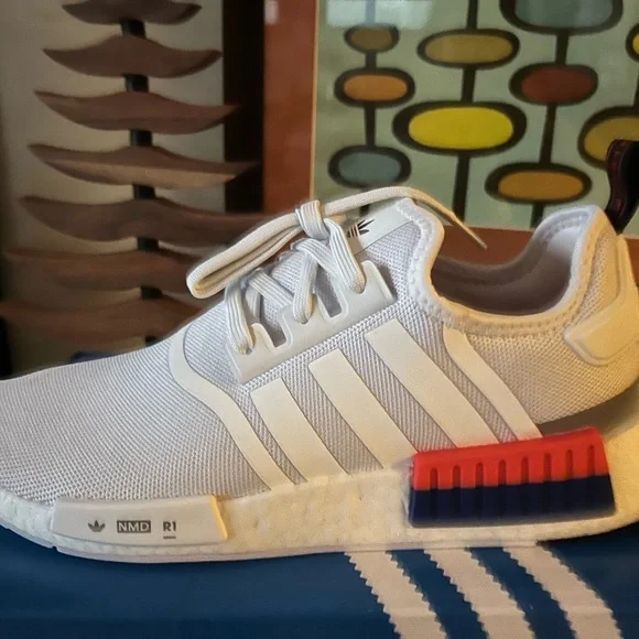 adidas gazelle silver green womens Adidas NMD_R1 Cloud White Orange– Hype Stew Sneakers Detroit